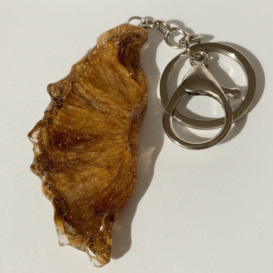 ANANAS nøkkelring, ekte tørket frukt - KNASK