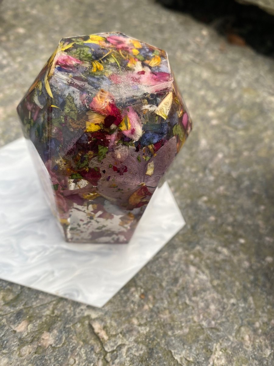 BLOMSTERSYMFONI oppbevaringskopp, tørkede blomster - KNASK