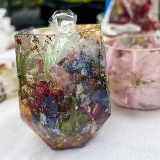 BLOMSTERSYMFONI oppbevaringskopp, tørkede blomster - KNASK