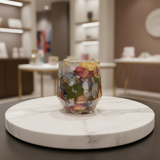 BLOMSTERSYMFONI oppbevaringskopp, tørkede blomster - KNASK