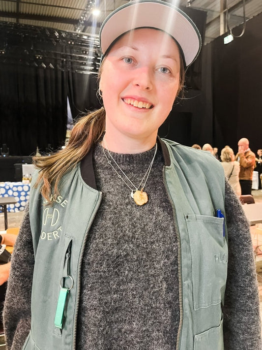 EPLE frukt-smykke, 3D-tørket eple - KNASK