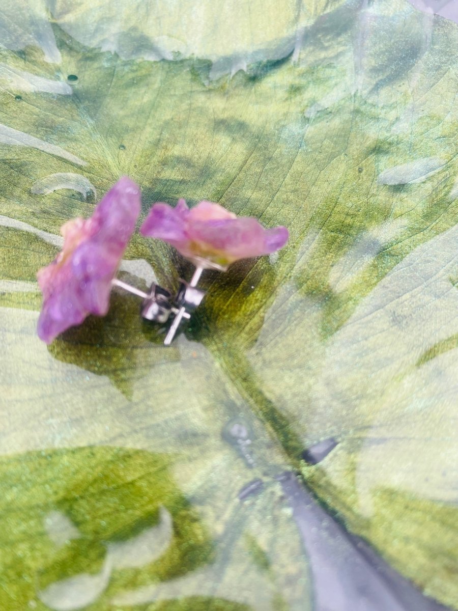 ILDTOPP øredobber, ørestift med lås, kirurgisk stål - KNASK