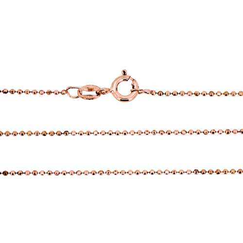 Kulekjede 45 cm, stål rosé - Materialer KNASK