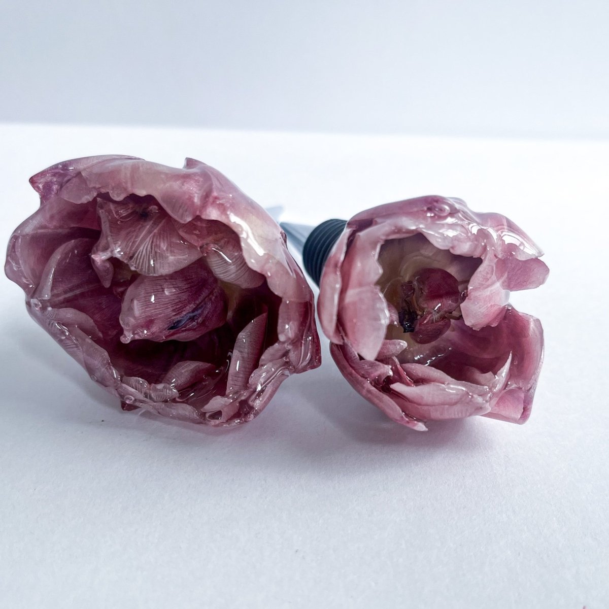 LILLA TULIPAN 3D vinstopper, tørket blomst - Interiør KNASK