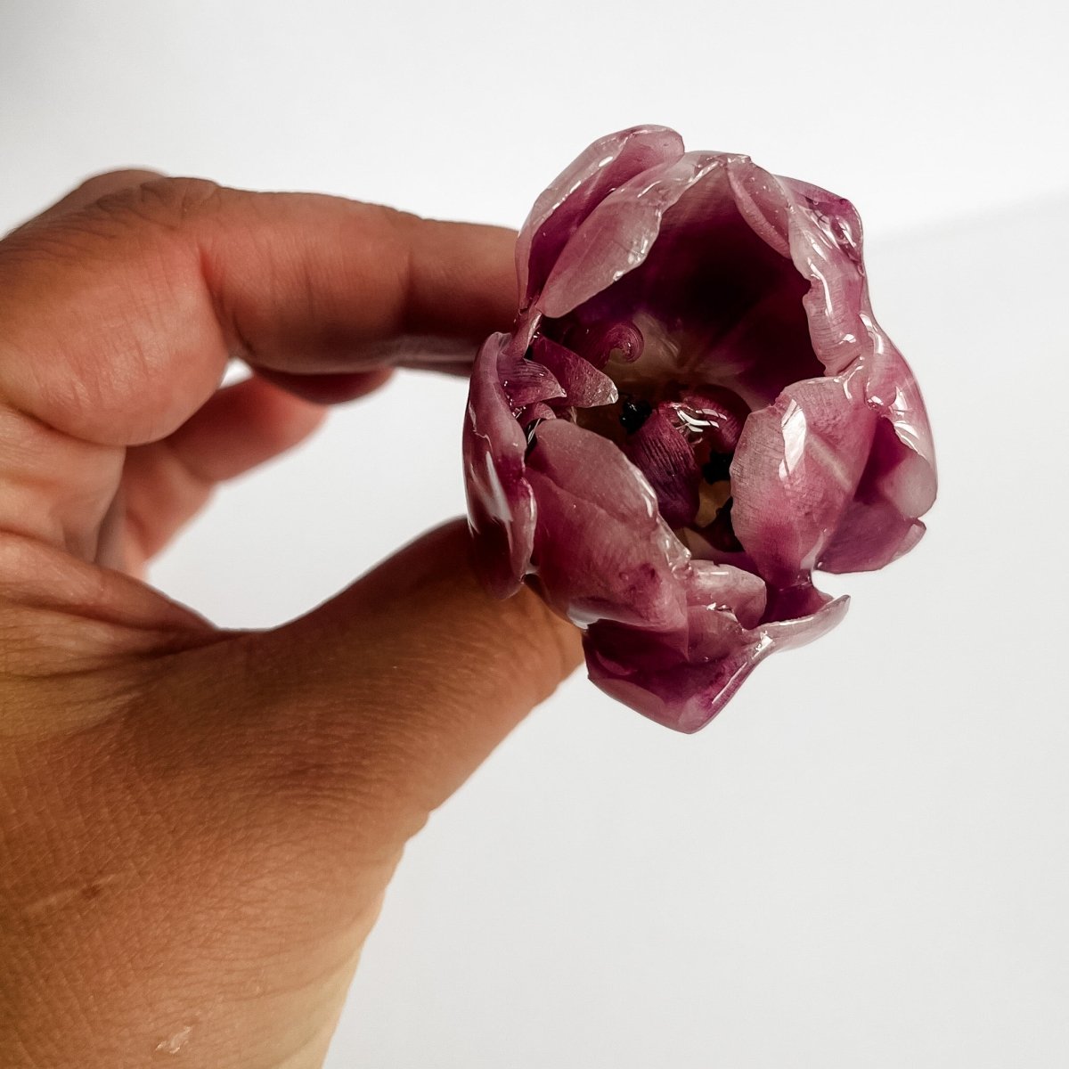 LILLA TULIPAN 3D vinstopper, tørket blomst - Interiør KNASK