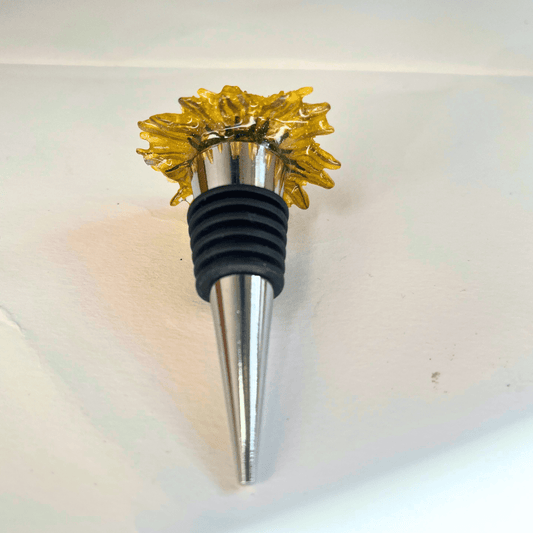 LØVETANN 3D vinstopper, ekte tørket blomst - KNASK