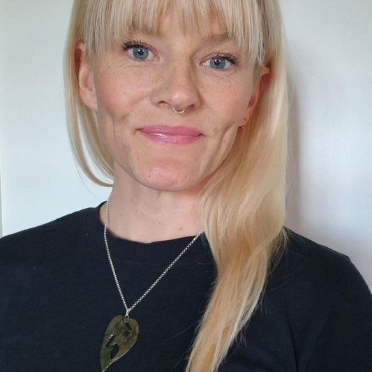 MONSTERA Monkey Leaf smykke, ekte presset blad, 925 sølvkjede - Smykke KNASK