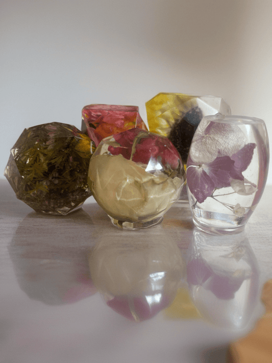 OverKNASKelse VINSTOPPER, ekte tørkede blomster - Interiør KNASK