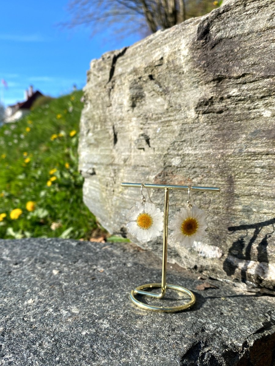 PRESTEKRAGE blomstersmykke, 925 sølvkjede - Smykke KNASK
