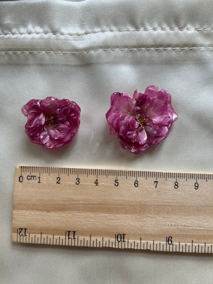 ROSA BUSKROSE blomstersmykke, sølvkjede - Smykke KNASK