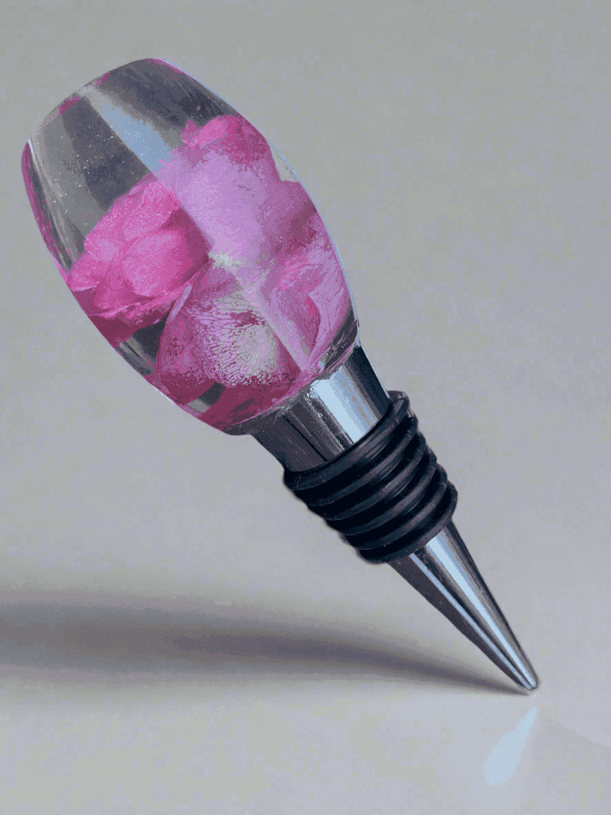 Rosa buskroser vinstopper, ekte tørkede blomster - KNASK