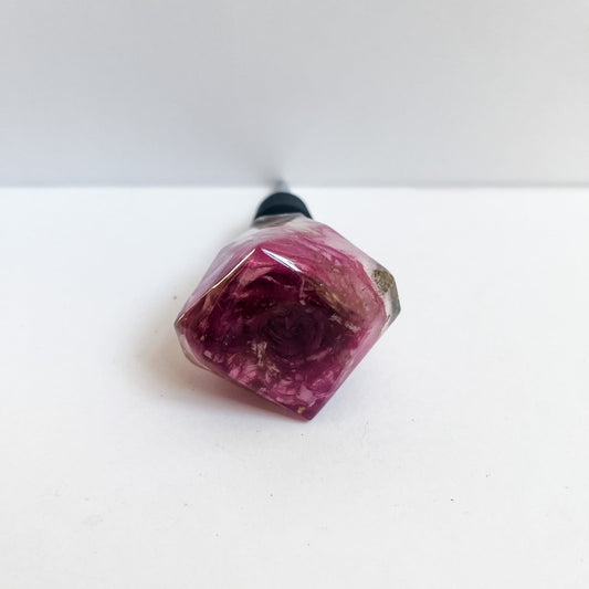 ROSA ROSER vinstopper, ekte tørkede blomster - KNASK