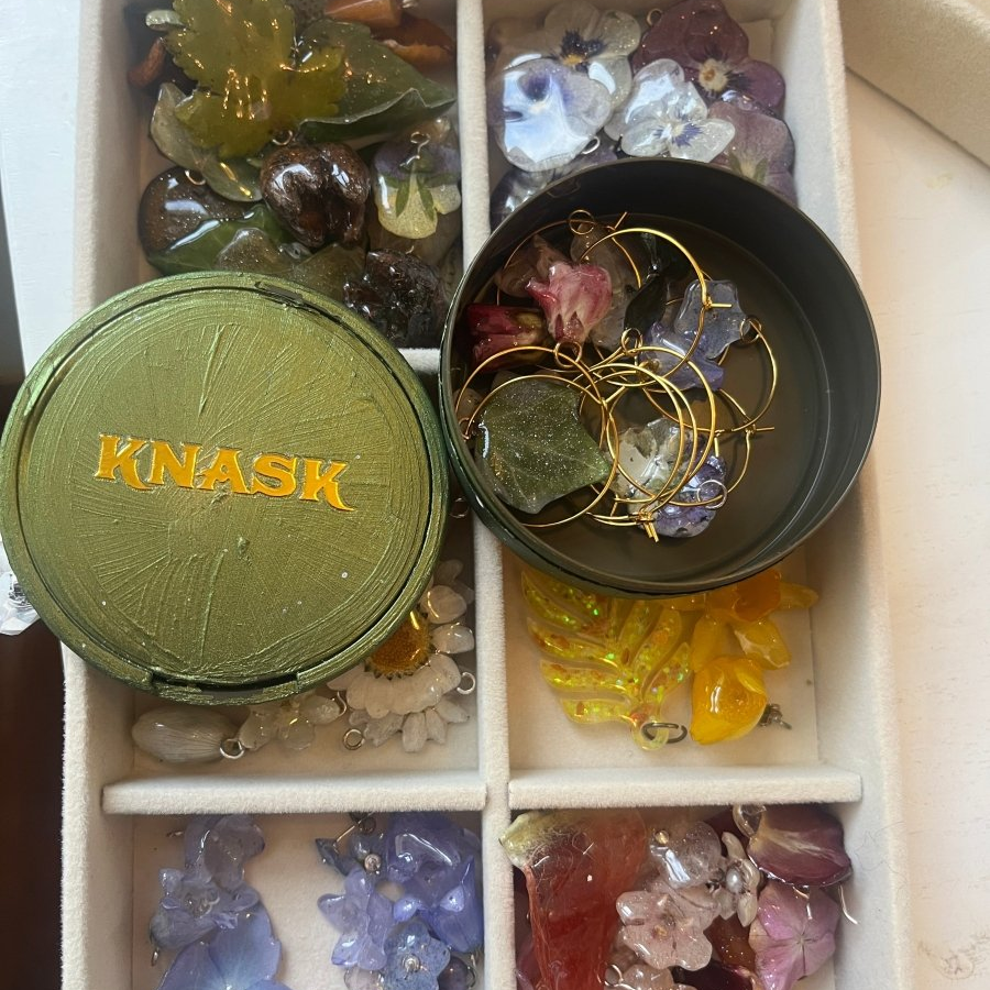 SNUSBOKS smykkeskrin - Materialer KNASK