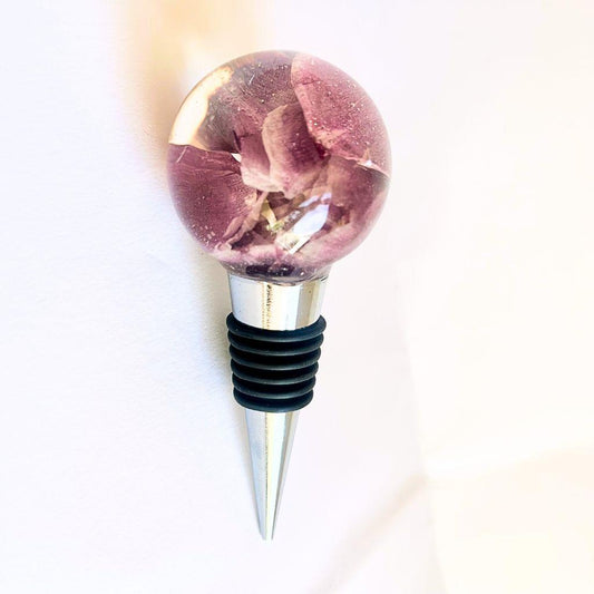 TULIPAN vinstopper kule, ekte tørket blomst - KNASK