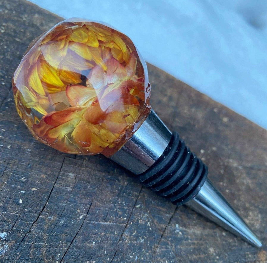 Tusenfryd vinstopper, ekte tørket blomst - KNASK