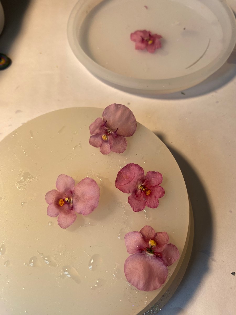 TVILLINGBLOMST øredobber, 925 sølv ørekroker - Øredobber KNASK