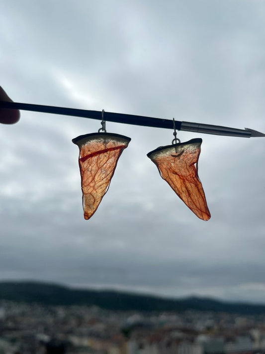 VANNMELON smykke, ekte tørket frukt, 925 sølv, FRI PALESTINA smykker 🇵🇸 - KNASK