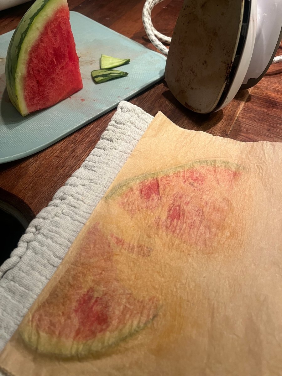 VANNMELON smykke, ekte tørket frukt, 925 sølv, FRI PALESTINA smykker 🇵🇸 - KNASK