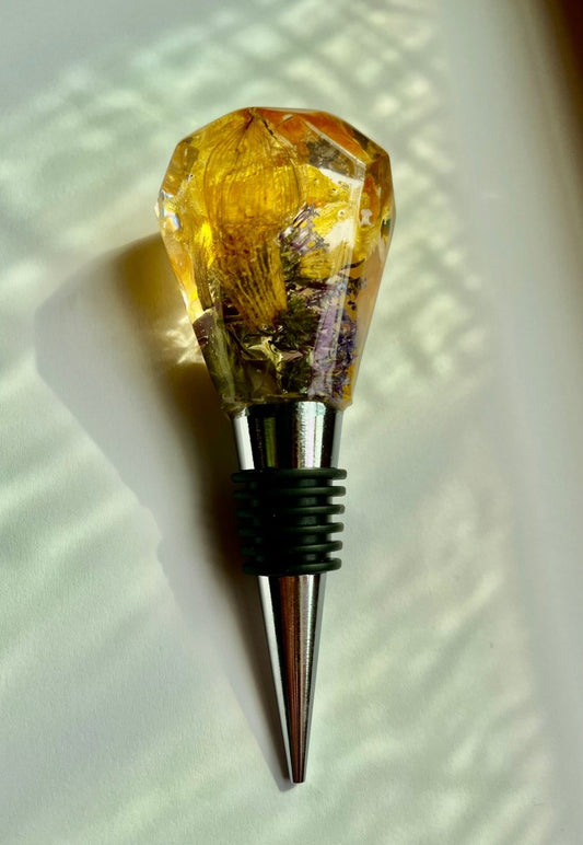 VÅRBLOMSTER vinstopper, ekte tørkede blomster - KNASK