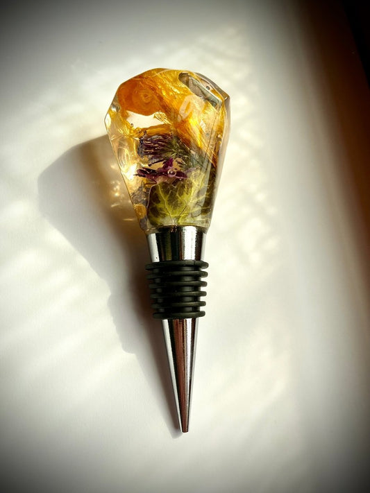 VÅRBLOMSTER vinstopper, ekte tørkede blomster - KNASK