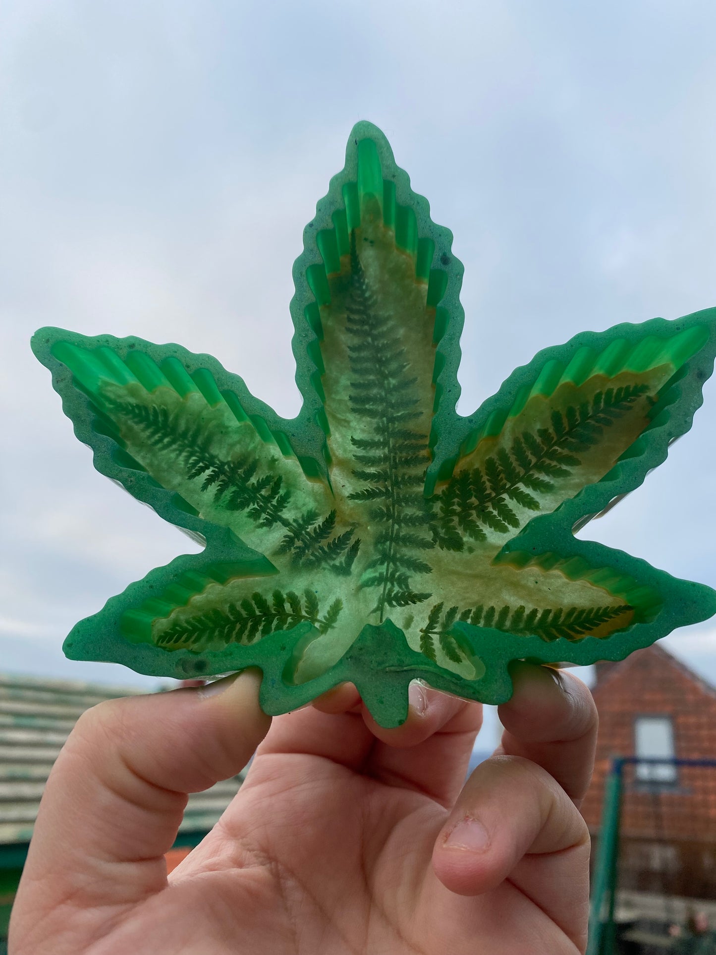 BREGNER skål - ekte tørket plante