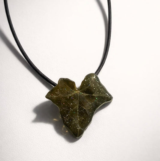 EFØY smykke - ekte tørket blad, plantesmykke