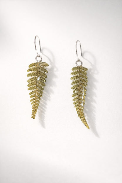 BREGNER øredobberøredobber - ekte tørkede blader