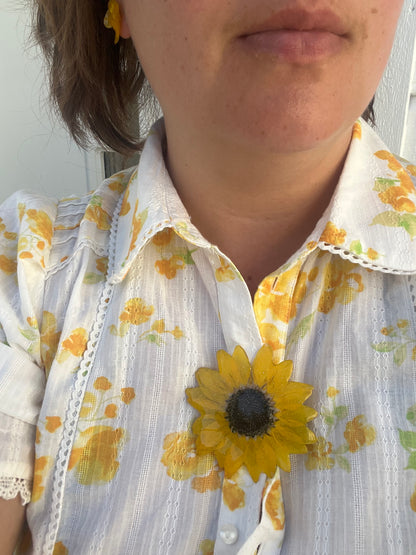 SOLSIKKE hårspenne, krokodilleklemme