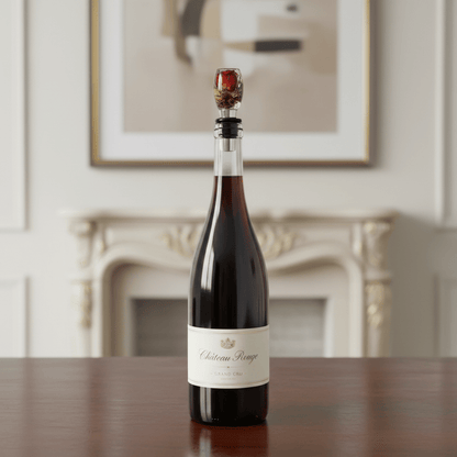 BELLE ROSE vinstopper, ekte svevende blomst - Interiør KNASK