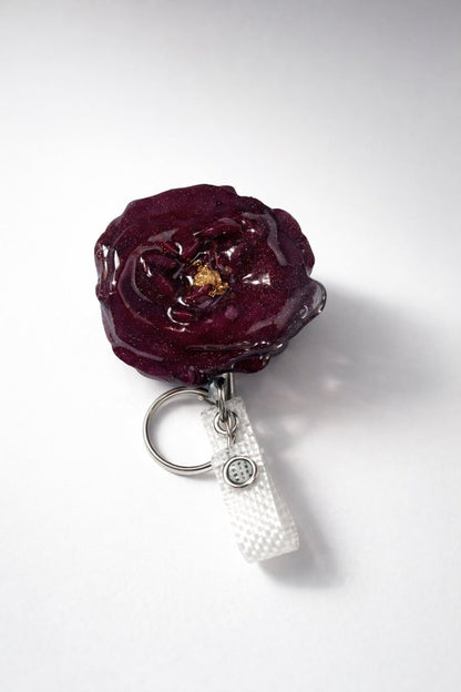 BLOMST ID - holder - ekte tørkede blomster - Brosje KNASK