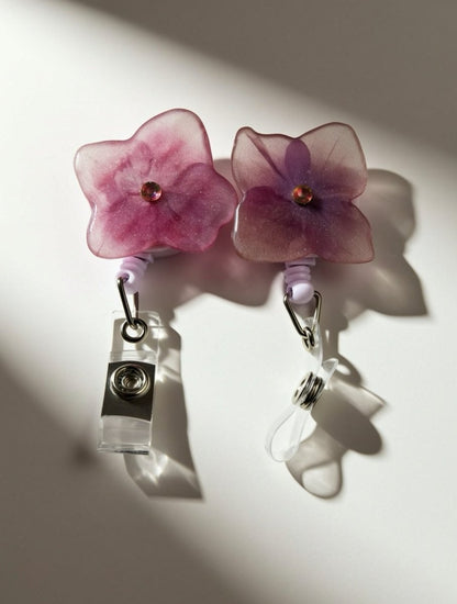 BLOMST ID - holder - ekte tørkede blomster - Brosje KNASK