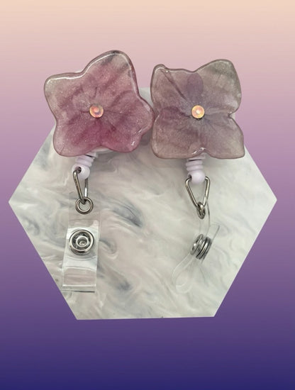 BLOMST ID - holder - ekte tørkede blomster - Brosje KNASK