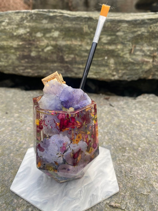Blomster - symfoni oppbevaringskopp, tørkede blomster - Interiør KNASK