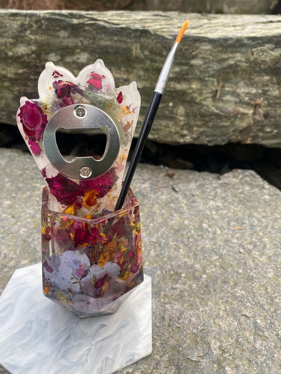 Blomster - symfoni oppbevaringskopp, tørkede blomster - Interiør KNASK