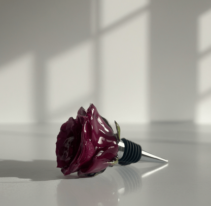 BLOMSTERKUNST VINSTOPPER, ekte svevende blomster - Interiør KNASK