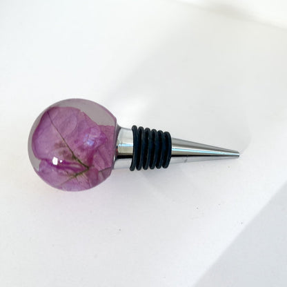 BLOMSTERKUNST VINSTOPPER, ekte svevende blomster - Interiør KNASK