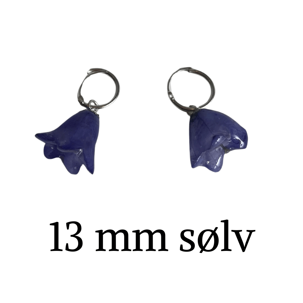 Creoler, 13 mm, 925 sølv - Materialer KNASK
