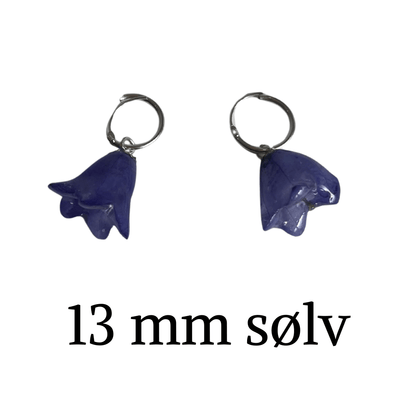 Creoler, 13 mm, 925 sølv - Materialer KNASK