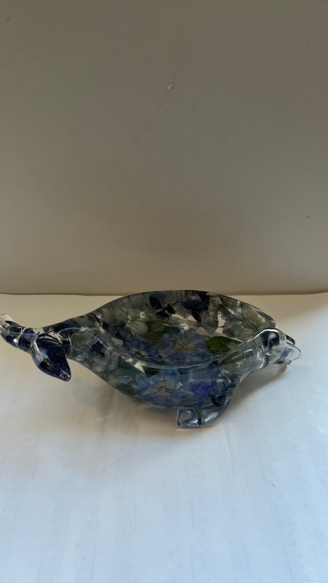 DELFINIUM såpeskål - ekte tørkede blomster - Interiør KNASK