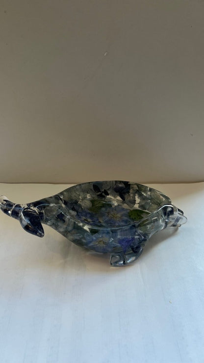 DELFINIUM såpeskål - ekte tørkede blomster - Interiør KNASK