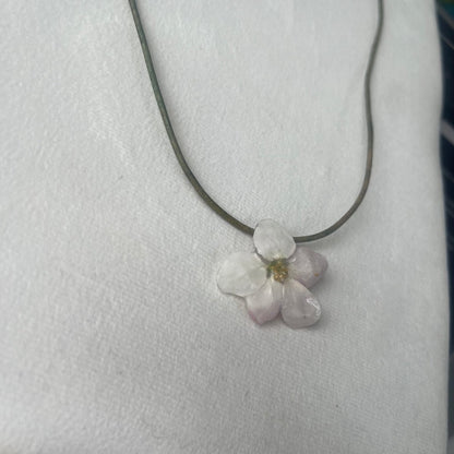 EPLEBLOMST smykke - ekte tørket blomst - Smykke KNASK