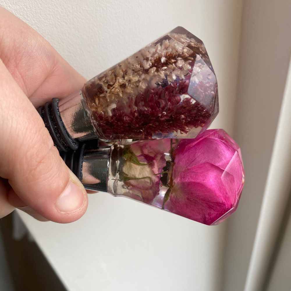 Grimstad vinstopper, ekte tørkede blomster - Interiør KNASK