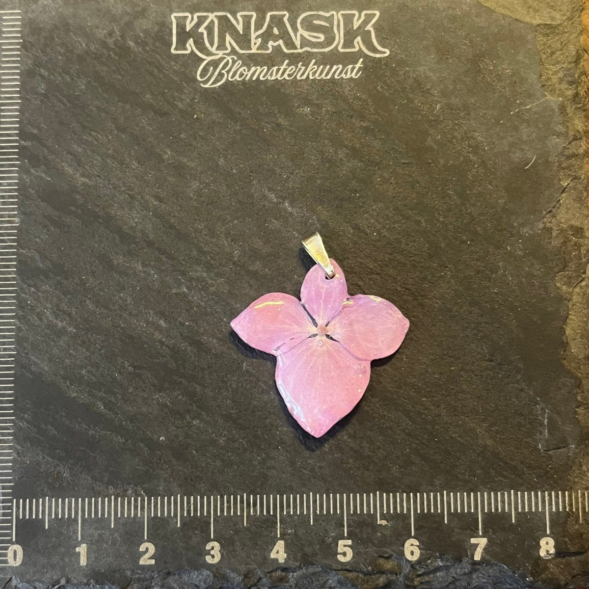 HORTENSIA smykke - ekte tørket blomst - Smykke KNASK