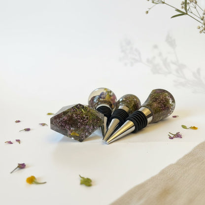 HYTTEKOS vinstopper, ekte tørkede blomster og planter - KNASK