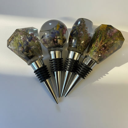 HYTTEKOS vinstopper, ekte tørkede blomster og planter - KNASK