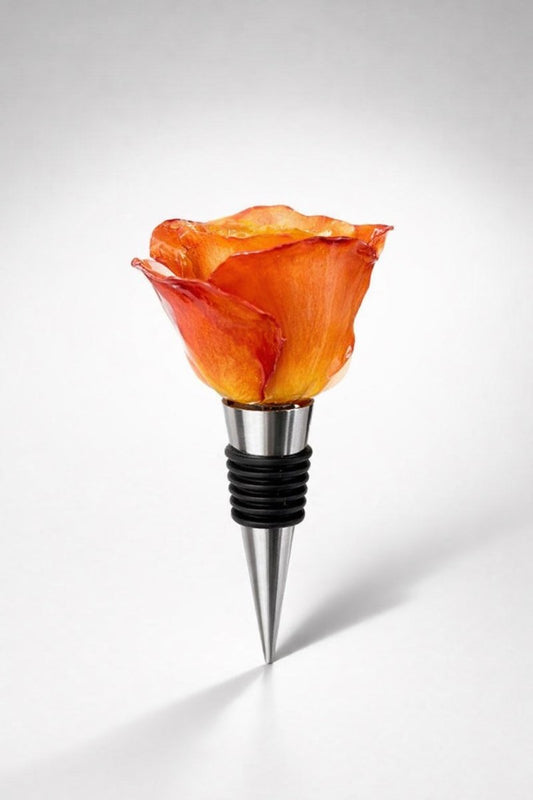 ILDROSE vinstopper - ekte tørket rose - Interiør KNASK