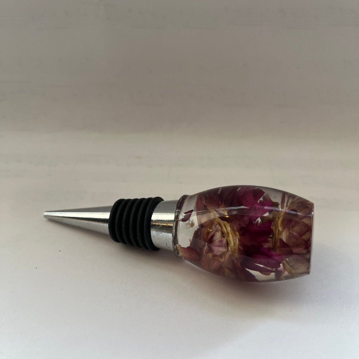 LILLA EVIGHETSBLOMST vinstopper, ekte tørket blomst - Interiør KNASK