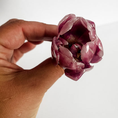 LILLA TULIPAN 3D vinstopper, tørket blomst - Interiør KNASK