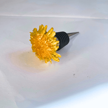 LØVETANN 3D vinstopper, ekte tørket blomst - Interiør KNASK