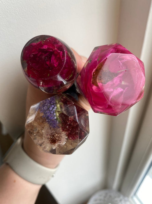 NessaRoser vinstopper, ekte tørkede blomster - Interiør KNASK